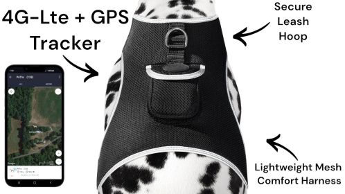 Realtime Pet Security GPS Dog Tracking Device Waterproof Pet Locator Size:XS