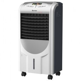 Portable Air Cooler Fan with Heater and Humidifier Function