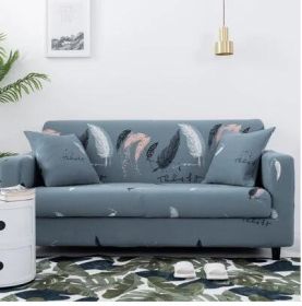 Printed Sofa Cushion Sofa Cover Sofa Cover (Option: X-2 seater)