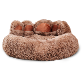 PETART Cute and Cozy Dog Bear Paw Shape Dog Bed for Small And Medium Dogs (Option: 4 Piece Green)