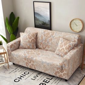 Printed Sofa Cushion Sofa Cover Sofa Cover (Option: Y-2 seater)