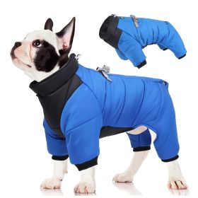 Warm Waterproof Winter Dog Coat/Jacket for Small, Medium and Large Dogs (Color: Yellow, size: L)