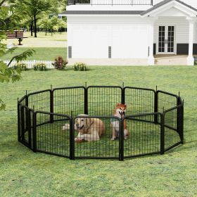 Dog Playpen Outdoor (Color: As pic)